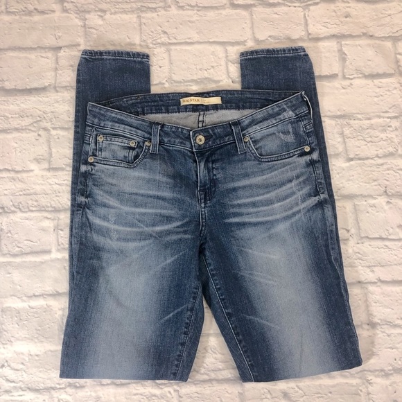 Big Star Liv Skinny Jeans Stretchy Medium wash denim Size 28R - Picture 5 of 11